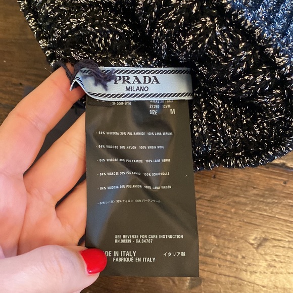 Prada Beanie NWT - Picture 2 of 2